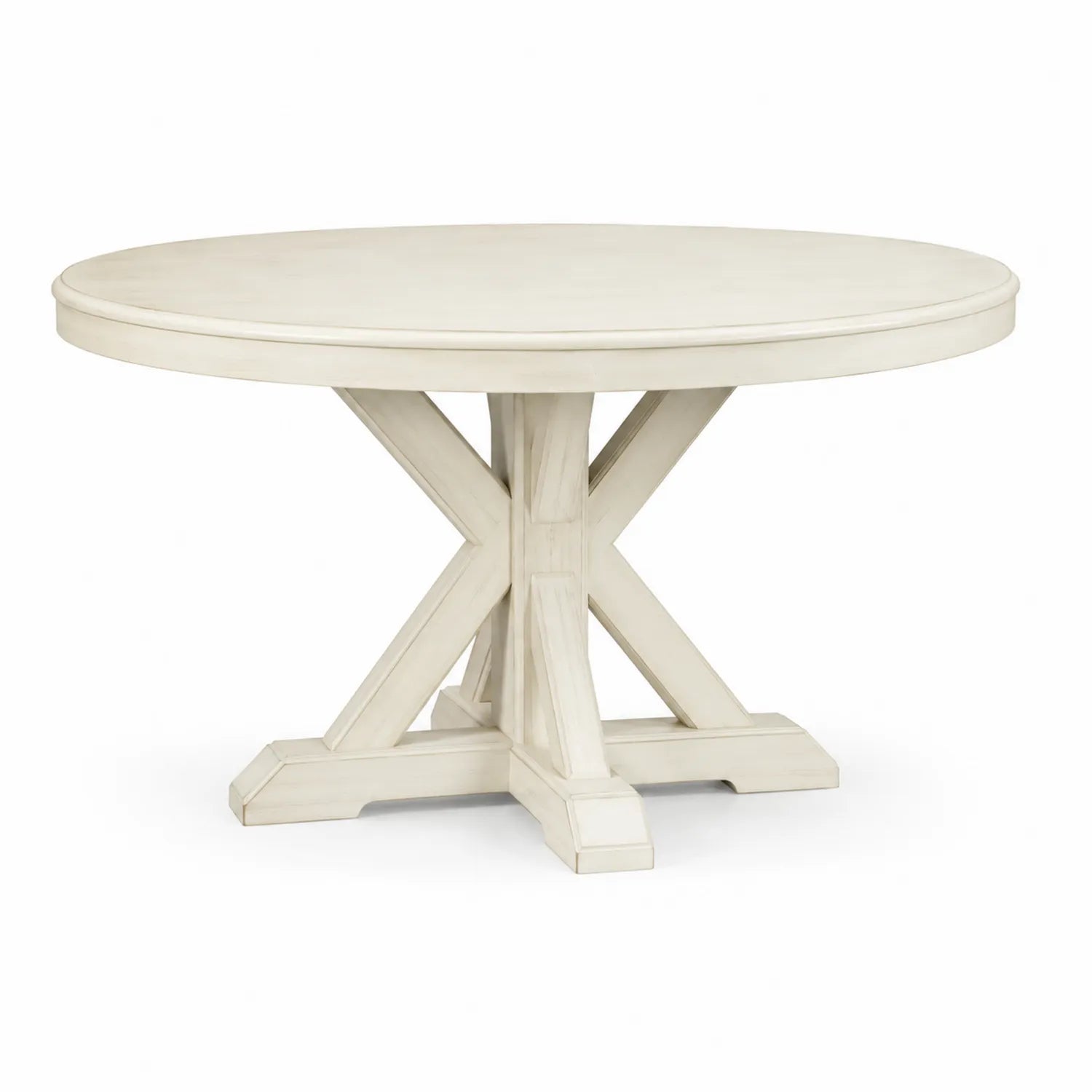 Mesa de comedor redonda de madera, 120 cm