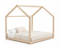 Cama infantil de madera con forma de casa 200x90 cm