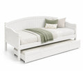 Cama Nido de Madera Blanca con Colchón