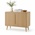 Aparador de Madera de Roble 90x40x80 cm